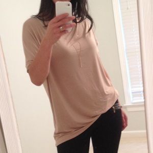 LAST ONE Bamboo Khaki-Tan Colored Tunic